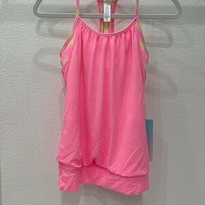NWT! Ivivva Double Dutch Tank Top - Pink - 14